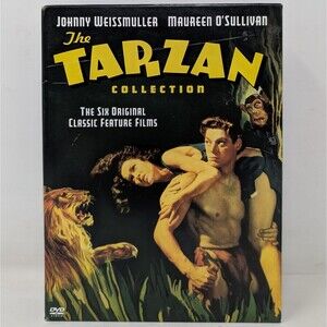 The Tarzan Collection: 6 Original Classic Feature Films (6-DVD, Disc Set, 2004)